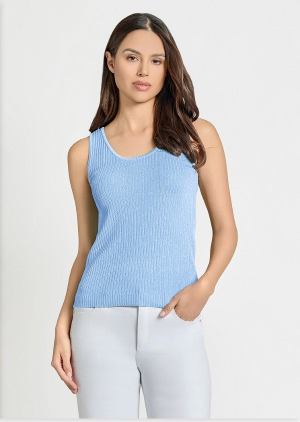 Sutton Scoop Neck Tank Top