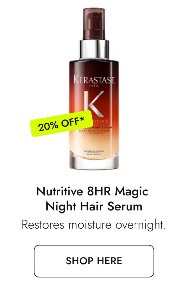 Kérastase Nutritive 8HR Magic Night Hair Serum.Shop Here.