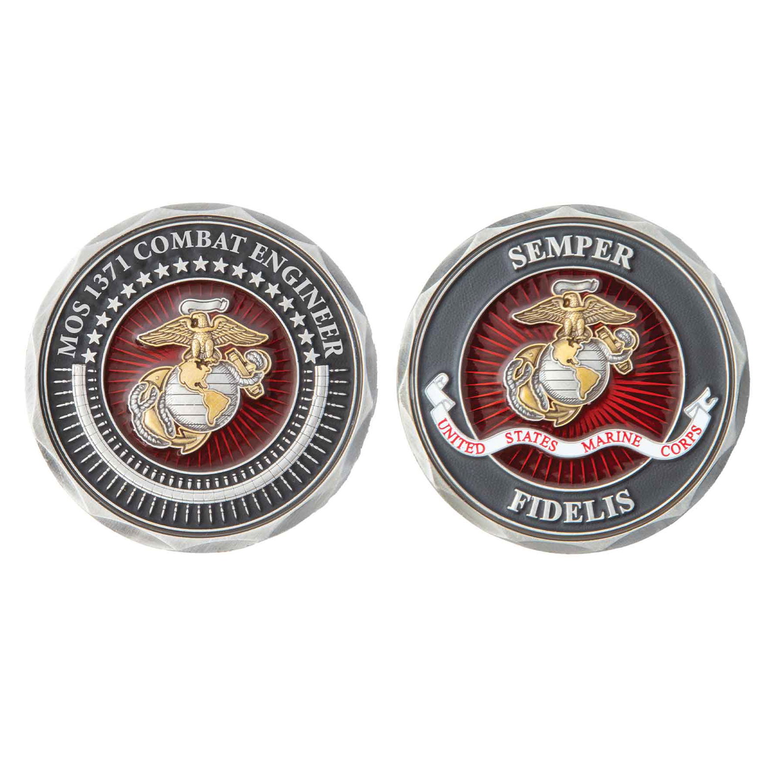 Image of USMC Combat Engineer Challenge Coin