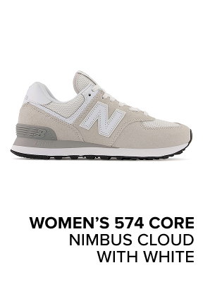 women’s 574 Core NIMBUS CLOUD with WHITE