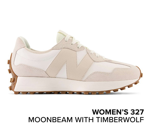 women’s 327 MOONBEAM with TIMBERWOLF