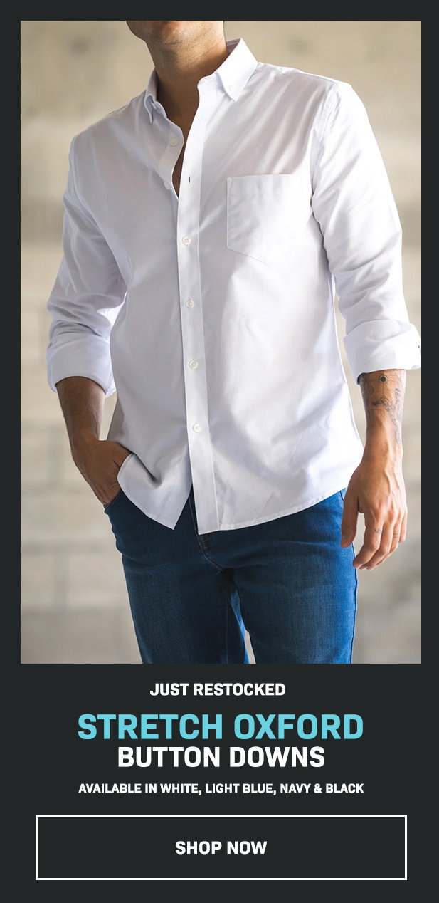 Stretch Oxford Button Downs
