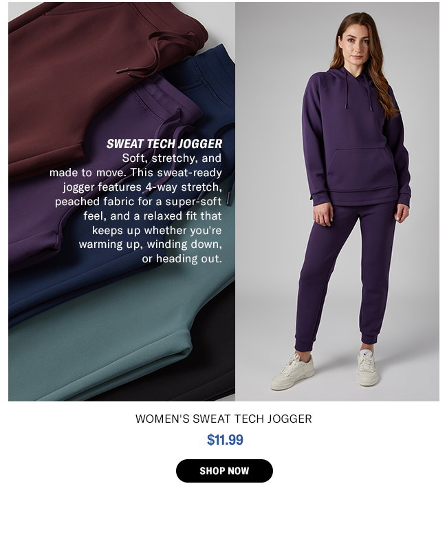 Womens Sweat Tech Jogger