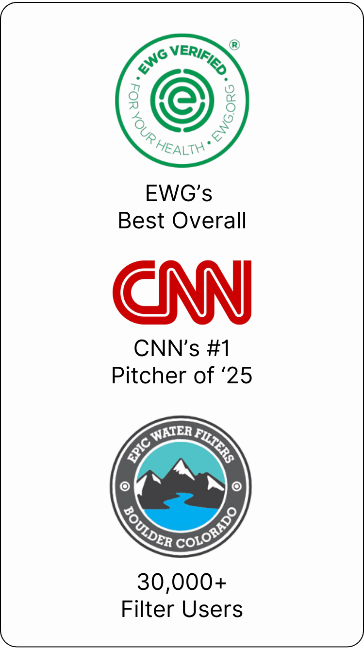 EWG's Best Overall | CNN's #1 Pitcher of '25 | 30,000+ Filter Users