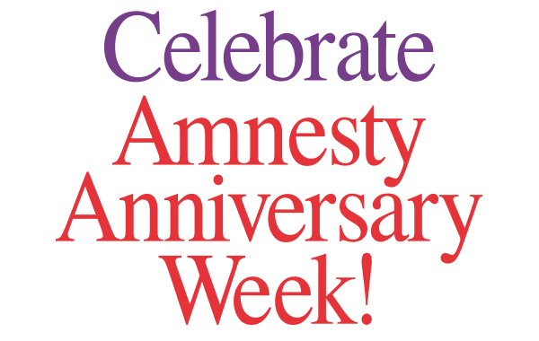 Celebrate Amnesty Anniversary Week