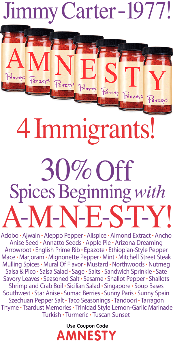 30% Off AMNESTY Spices