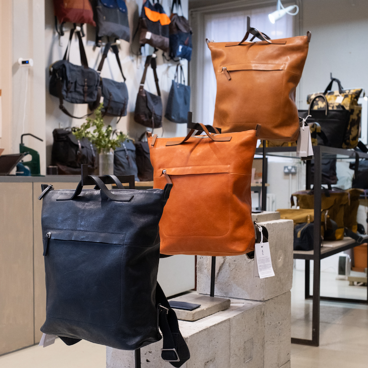 wax cotton bag