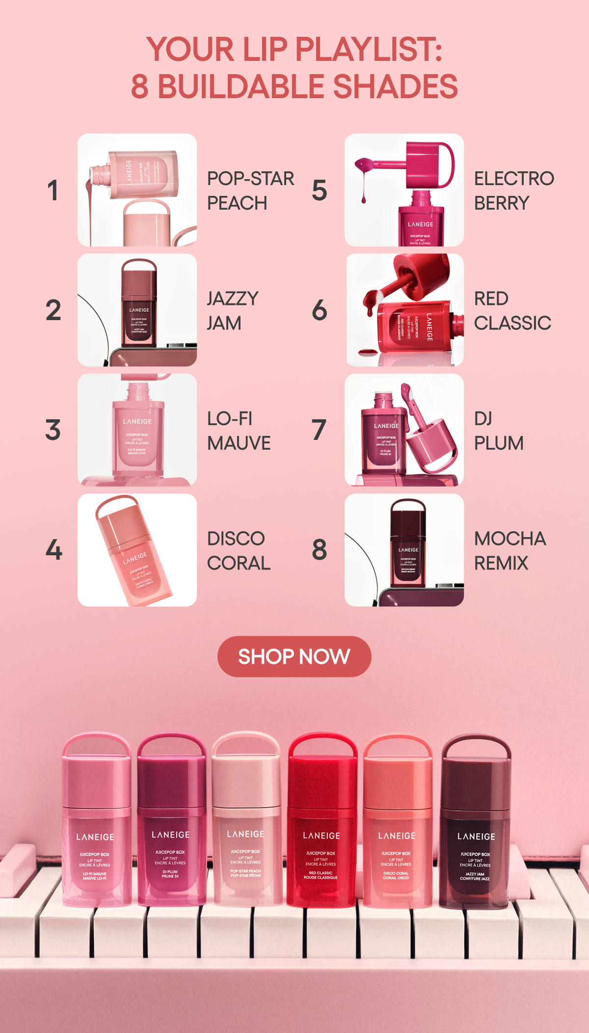 LANEIGE x KATSEYE JUICEPOP BOX LIP TINT