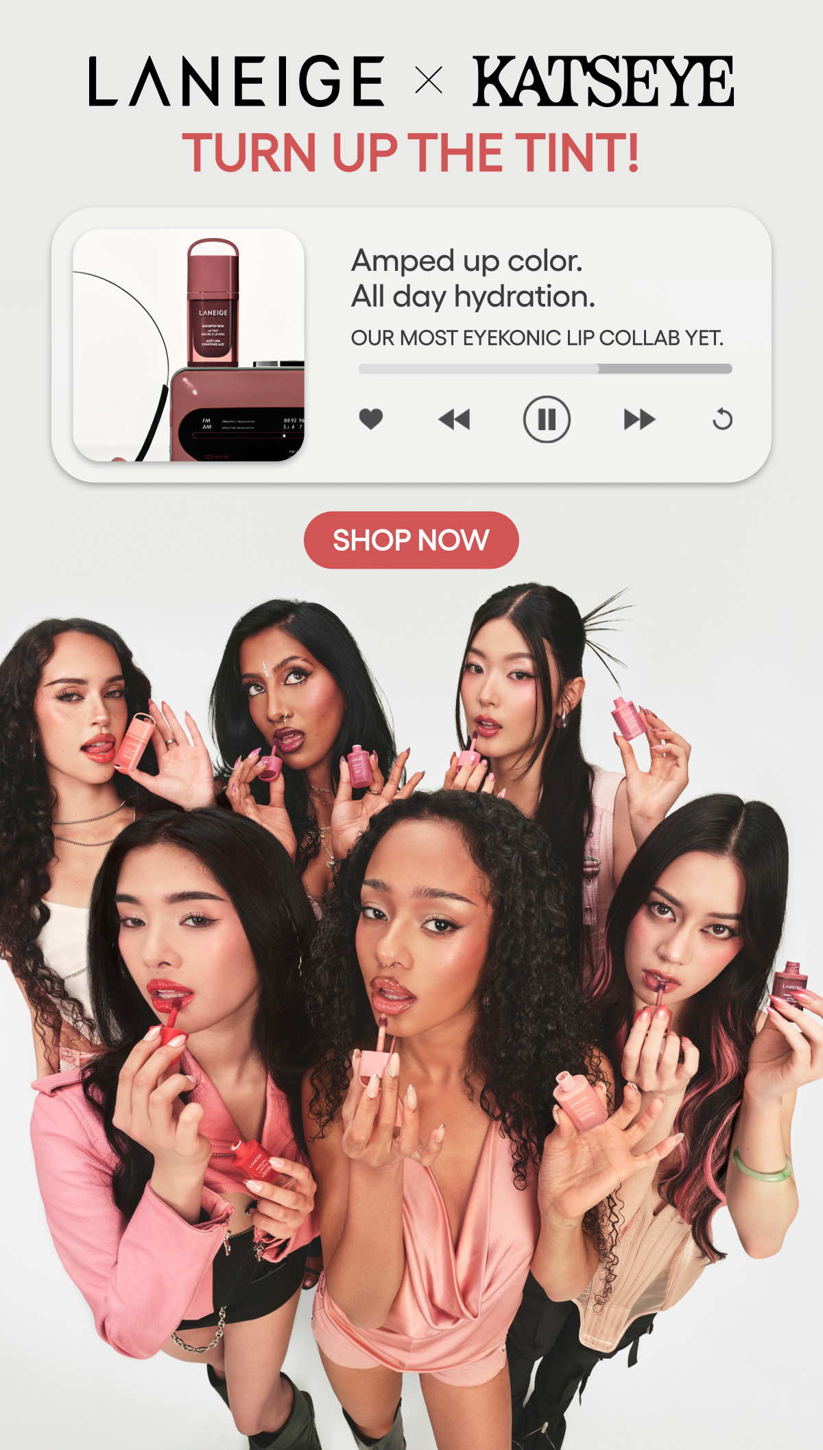 LANEIGE x KATSEYE JUICEPOP BOX LIP TINT