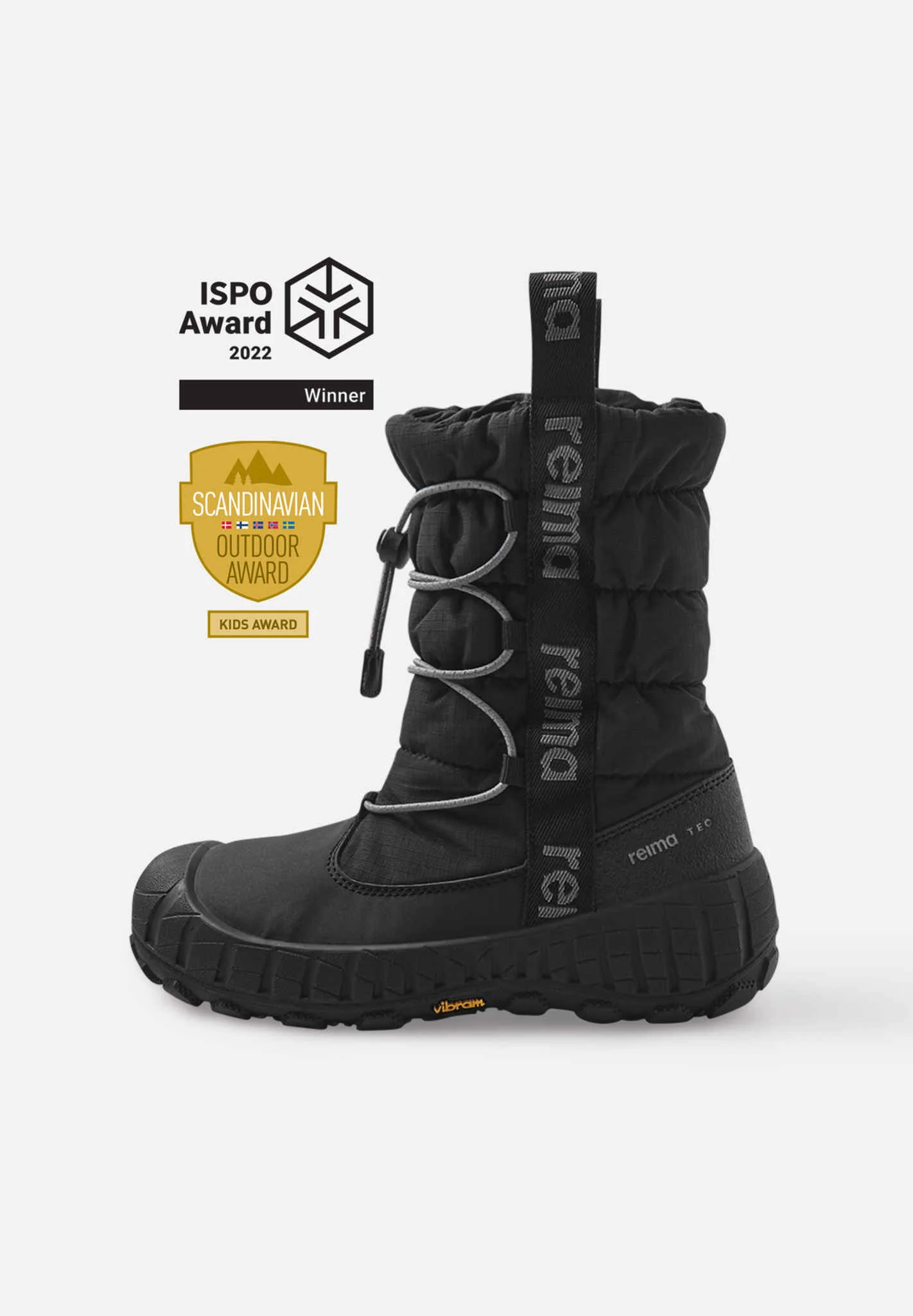 Kids' waterproof winter boots ReimaTec Megapito
