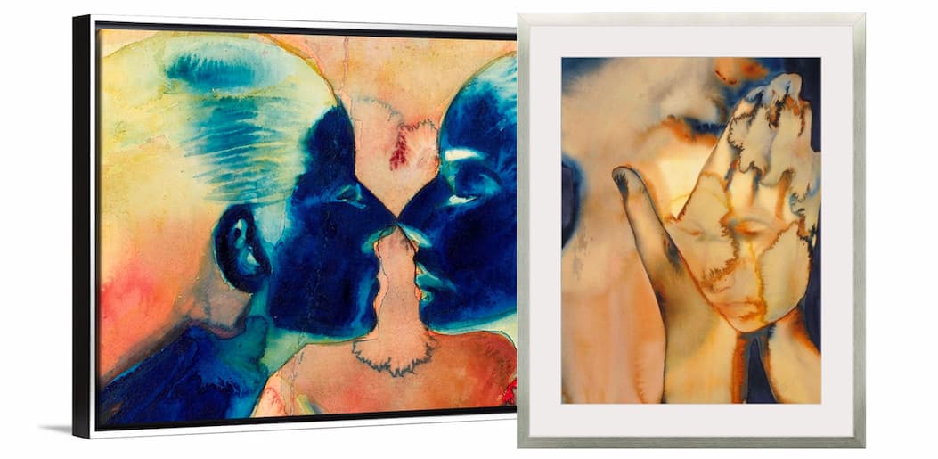 Graham Dean transforms the conventional use of watercolor painting