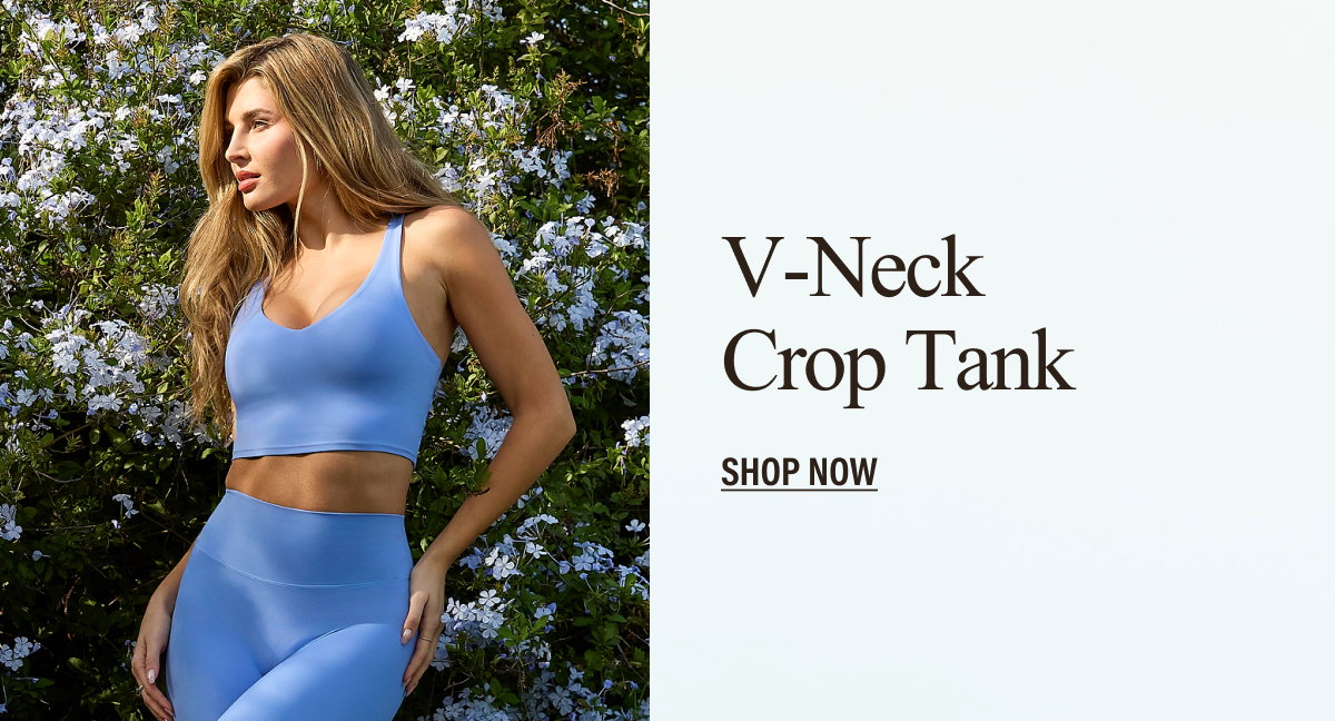 V-Neck Crop Tank | SHOP NOW