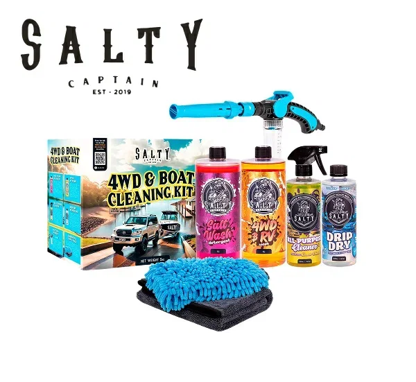 Salty Captain 4WD & Boat Cleaning Kit