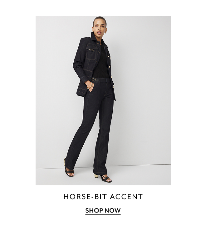 HORSE-BIT ACCENT. SHOP NOW