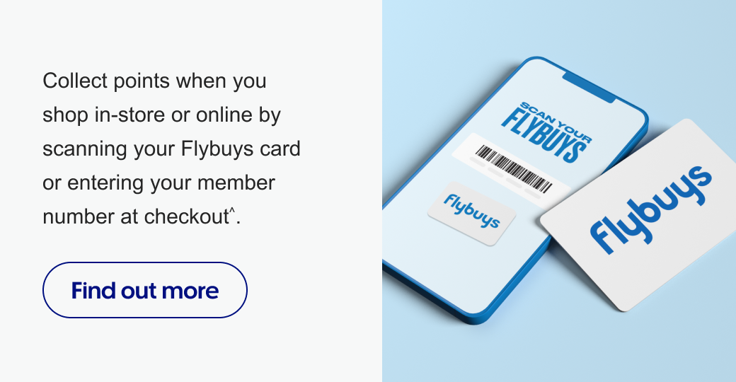 Collect points when you shop in-store or online