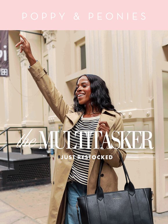 Poppy & Peonies: Brooklyn Backpack: BACK IN STOCK! | Milled display picture 1