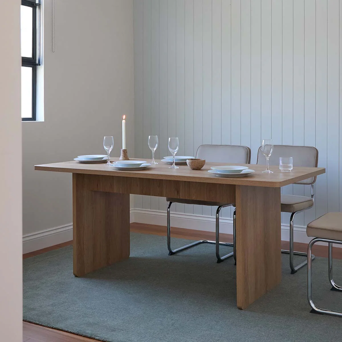 Image of Montana Four Seater Dining Table - Natural
