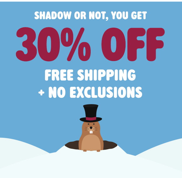 Shadow or not, you get 30% Off Free Shipping + No Exclusions. Use code SHADOW2026. Ends 2/3.