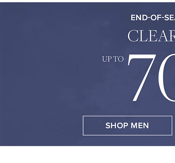 End-of-season Sale | Up to 70% off Clearance | Shop Men