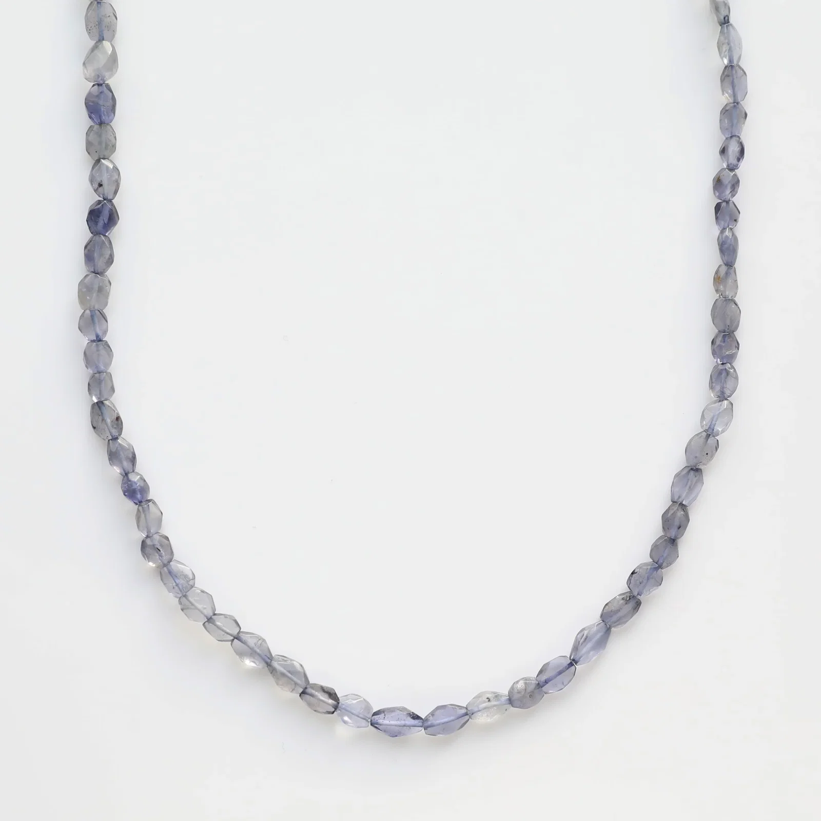 Image of Iolite Beaded Necklace