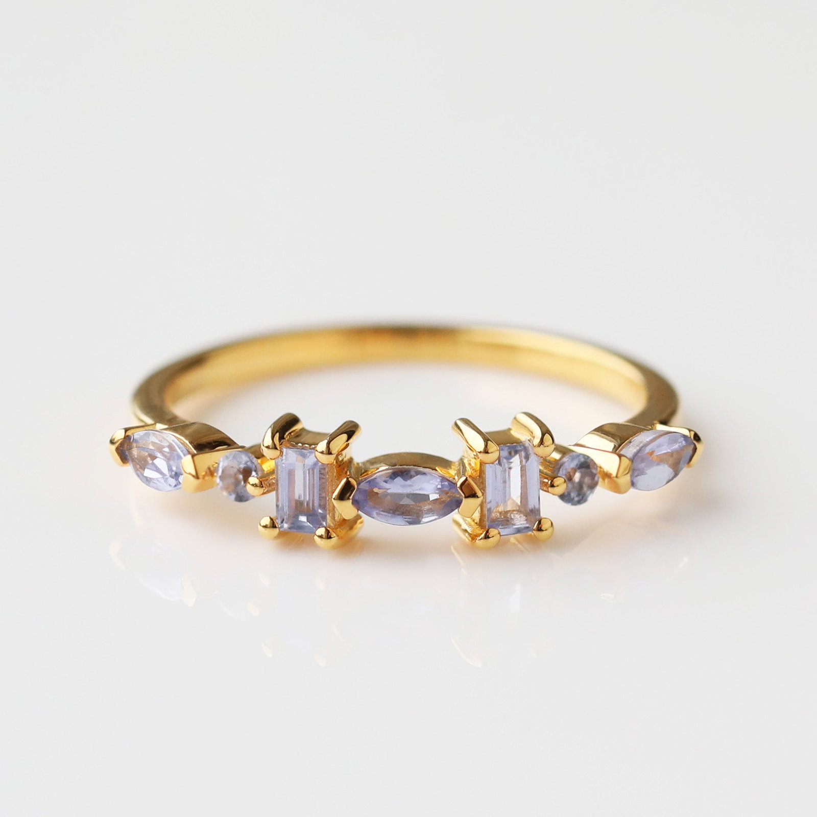 Image of Rae Tanzanite Ring