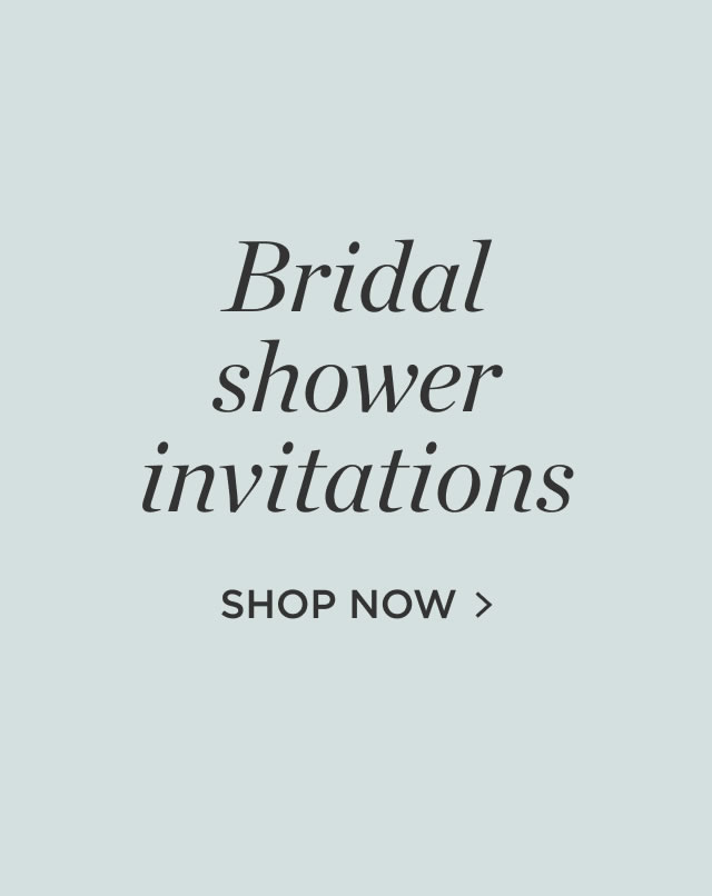 Bridal Shower Invitations