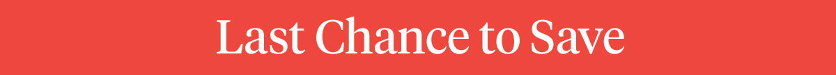 Last Chance to Save