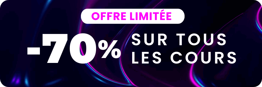 -70% sur tous les cours et les abonnements avec le code WIN70