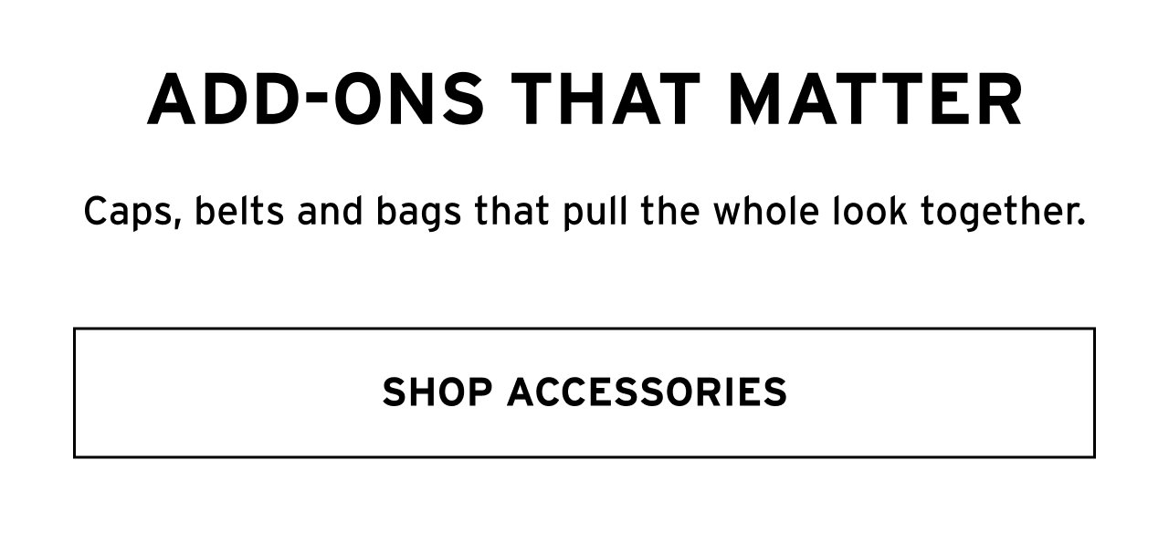 SHOP ACCESSORIES