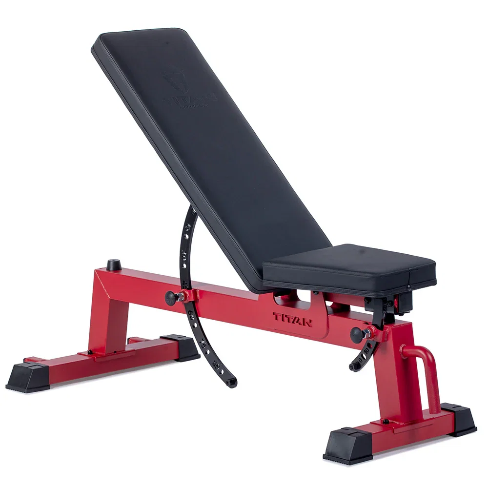 Image of Scratch and Dent, Performance Series Adjustable Bench | Red