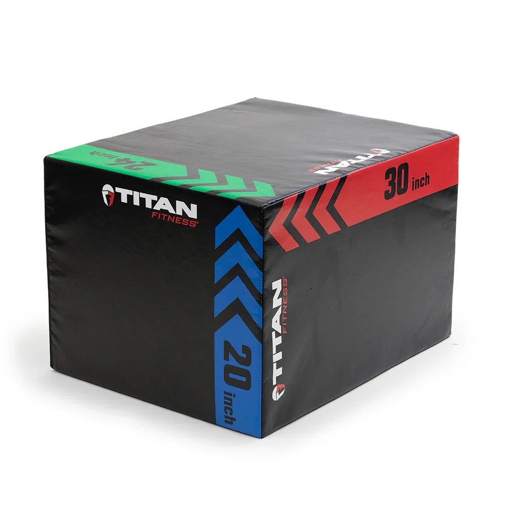 Image of Scratch and Dent, 3-in-1 Heavy Foam Plyometric Box | 20" x 24" x 30"