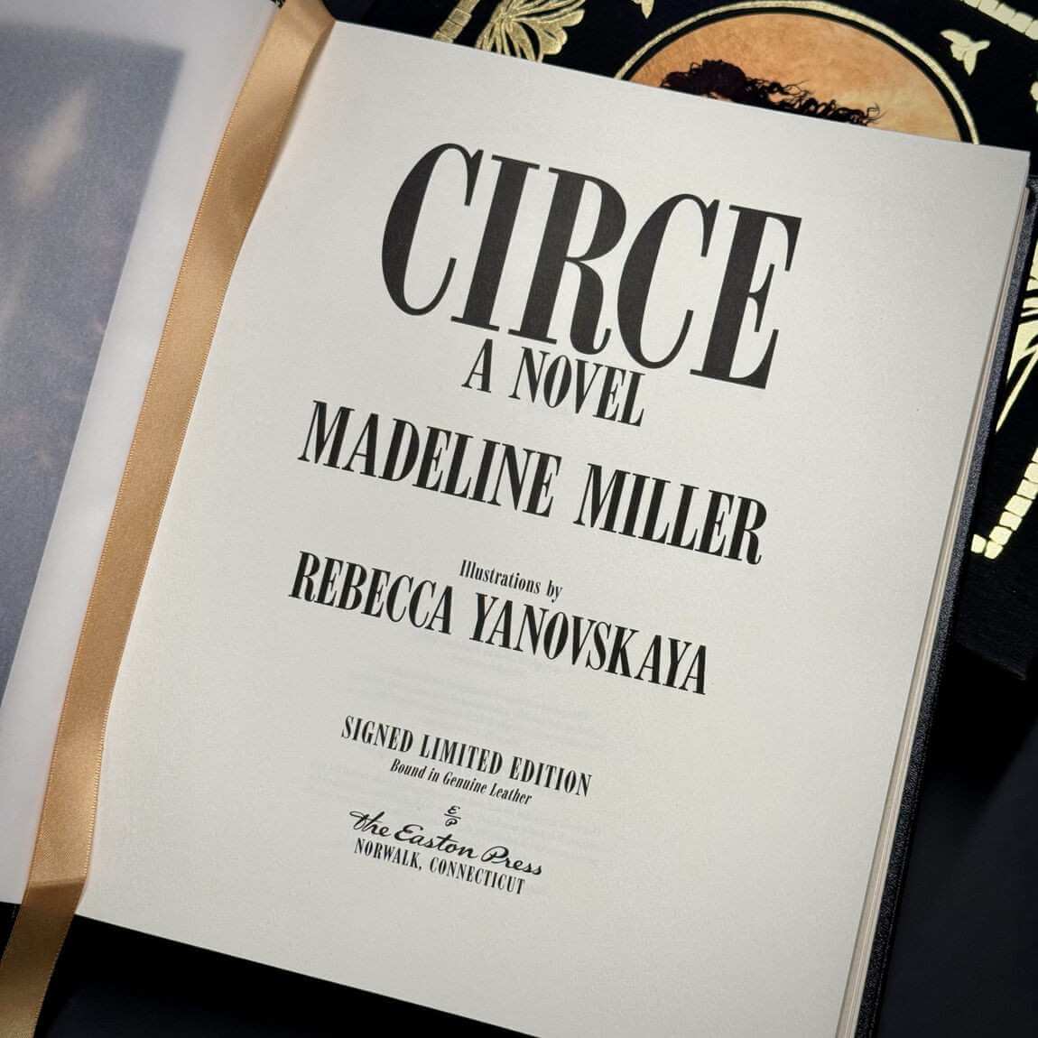 Circe, Deluxe Edition - Personally signed by author Madeline Miller, and artist Rebecca Yanovskaya.