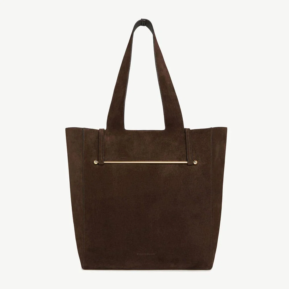 Image of Melody Tote - Chocolate Suede