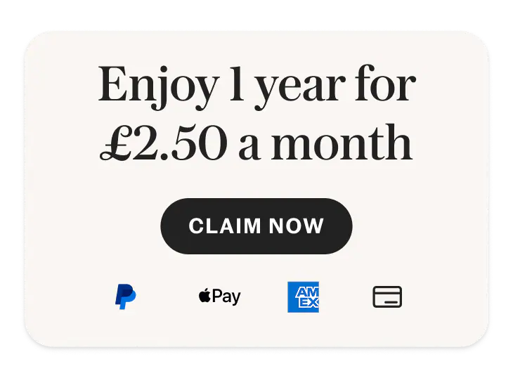 Enjoy 1 year for £30