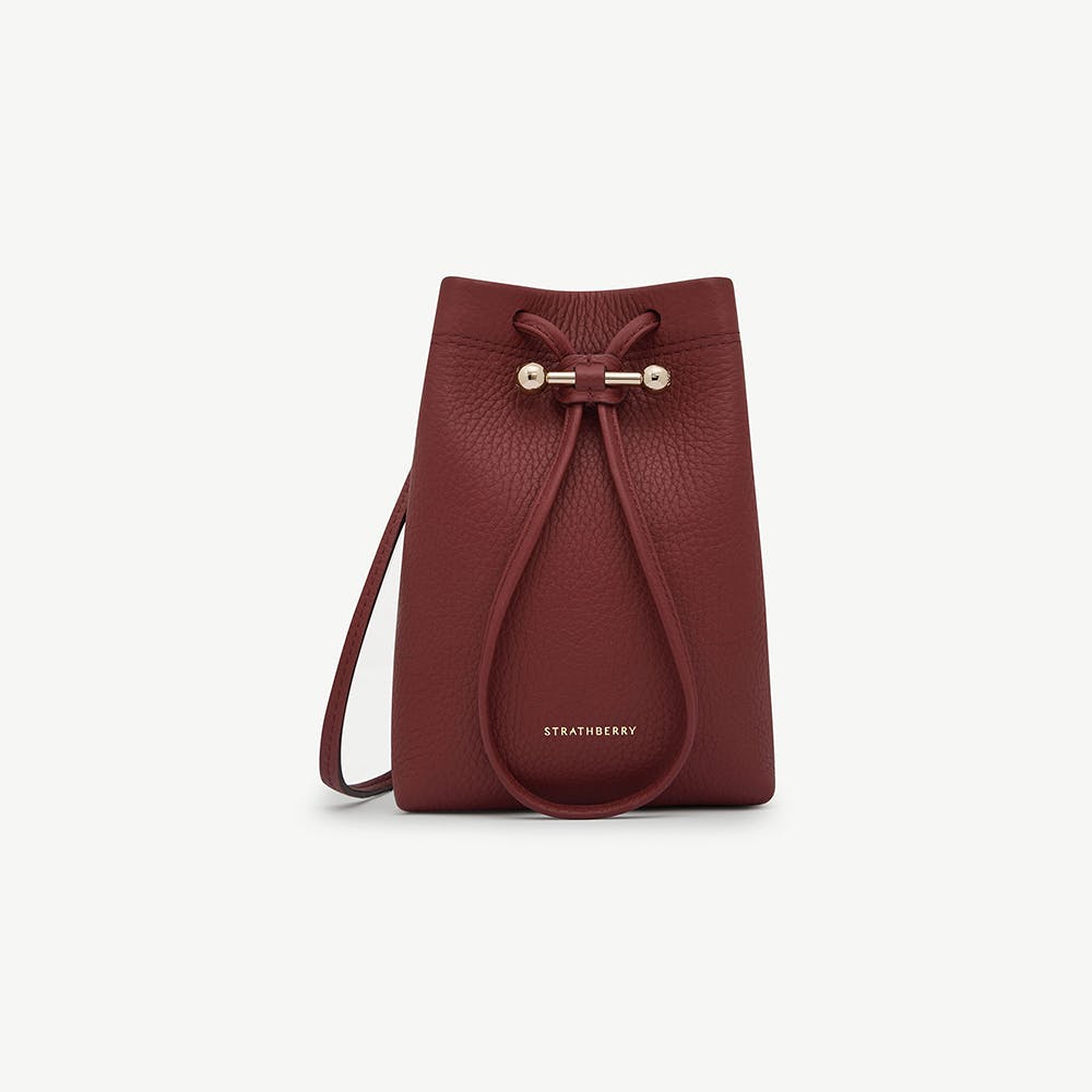 Image of Osette Midi Pouch - Oxblood