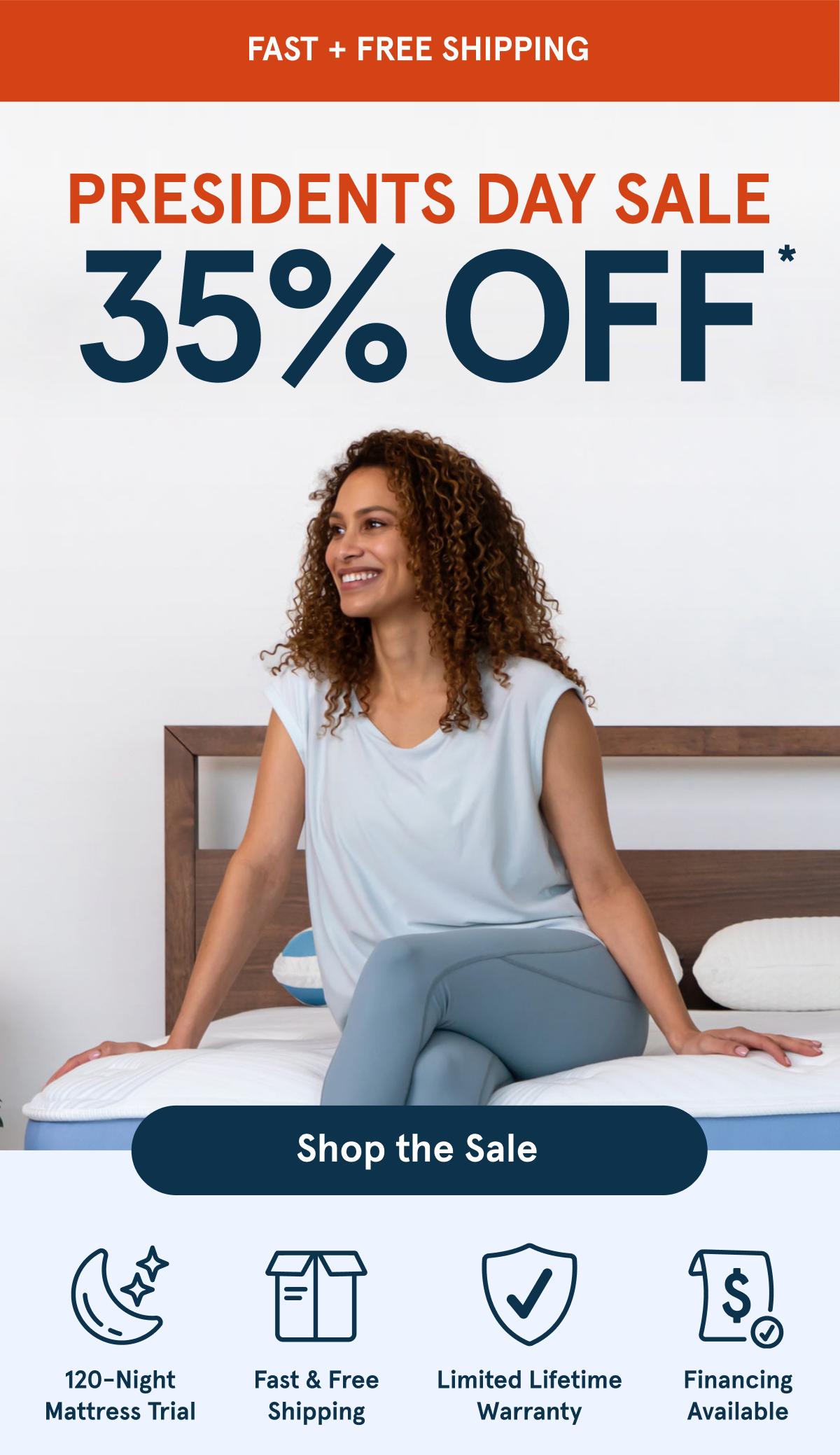 Presidents Day Sale 35% Off