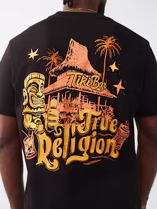 SHOP TIKI LOGO GRAPHIC TEE