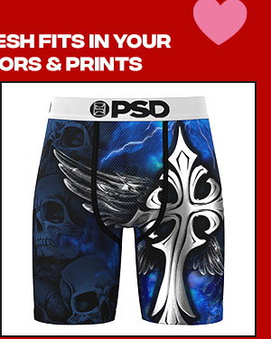 PSD Winged Cross and Skull Boxer Briefs
