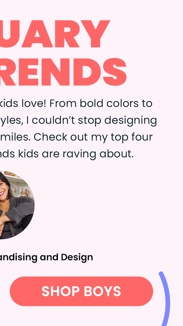 Shop Boys' Top Trends for February!