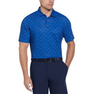 Callaway Men's All Over Large Chev Print Golf Polo