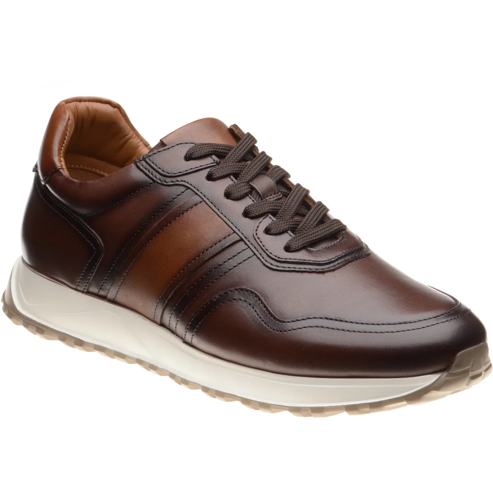 Image of Herring Brisbane in brown and tan calf