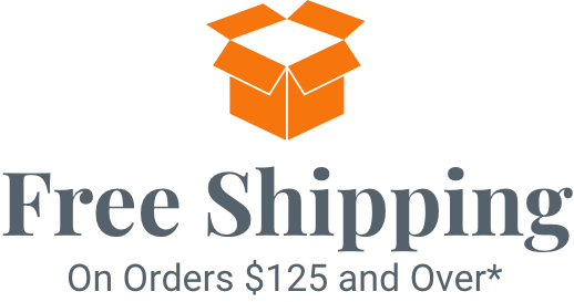 Free Shipping On Orders $125 and Over* (Some Exclusions Apply)