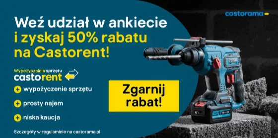 Weź udział w ankiecie i zyskaj 50% rabatu na Castorent!