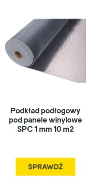 Podkład podłogowy pod panele winylowe SPC 1 mm 10 m2