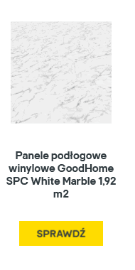 Panele podłogowe winylowe GoodHome SPC White Marble 1,92 m2