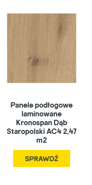 Panele podłogowe laminowane Kronospan Dąb Staropolski AC4 2,47 m2