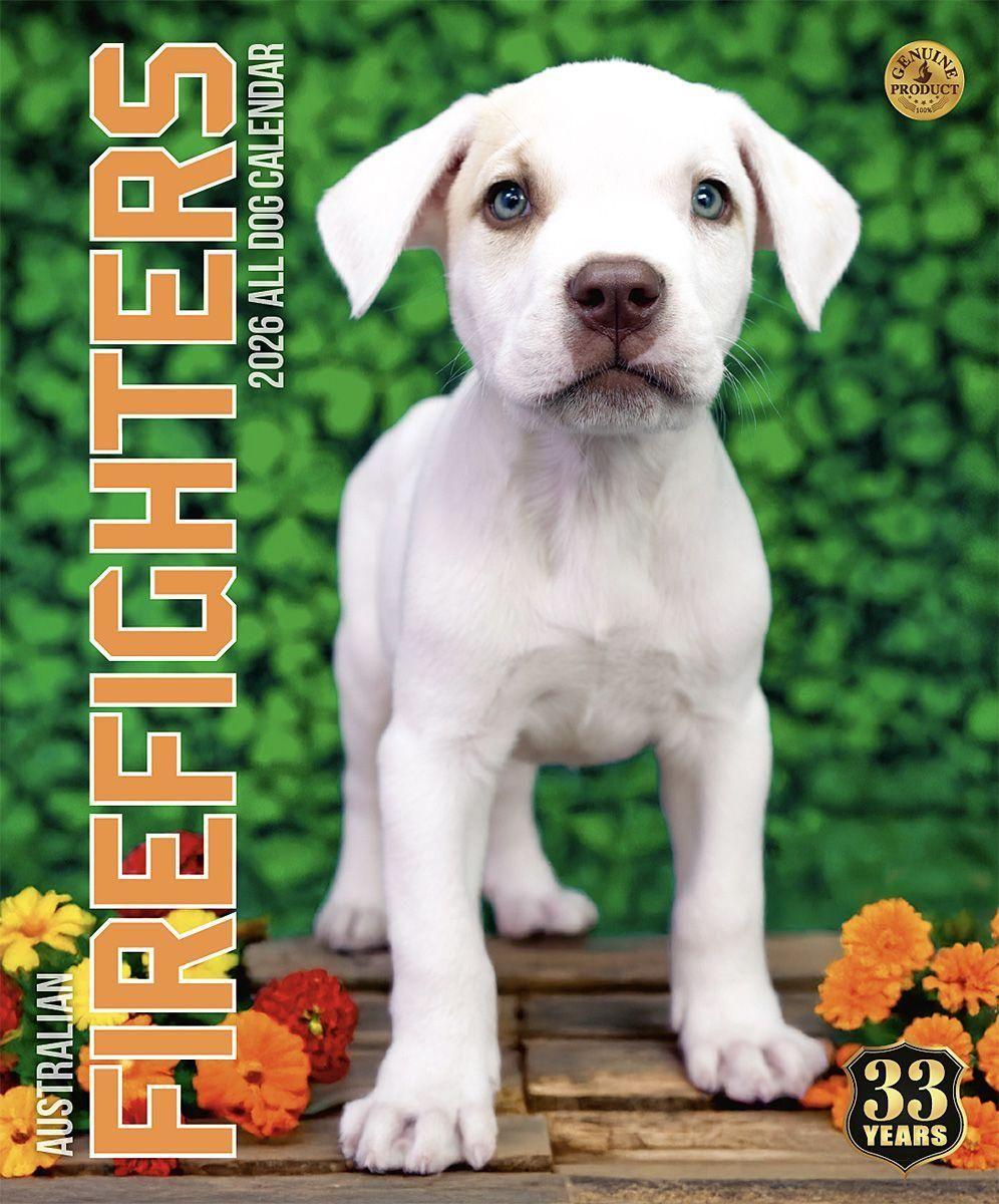 2026 Firefighters Calendar 'Dog Only Calendar'