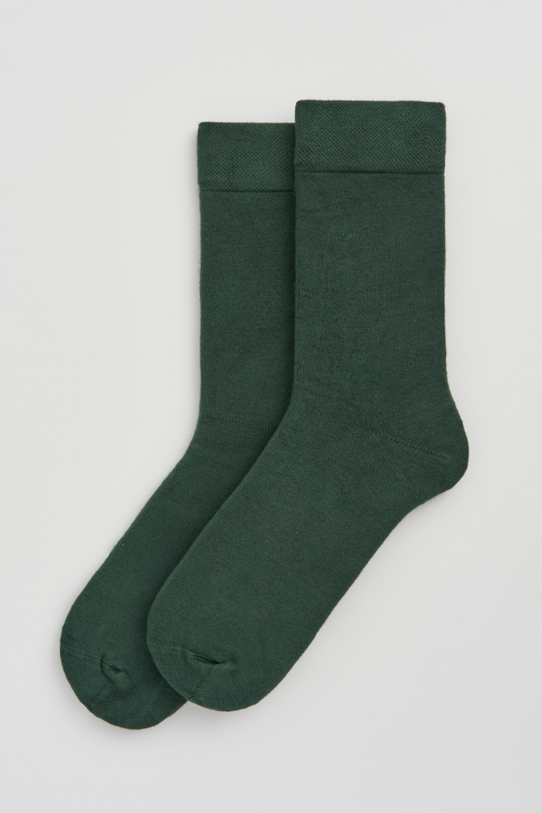 Glen Green Bamboo Socks