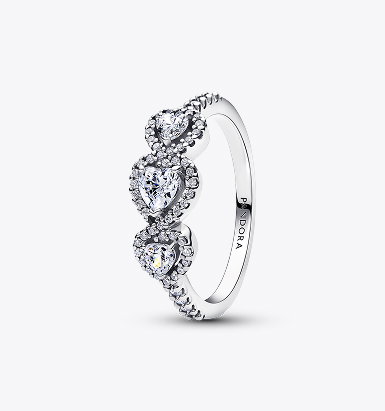 Halo Heart Trilogy Ring