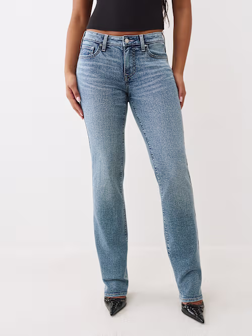 SHOP BILLIE MID RISE STRAIGHT JEAN